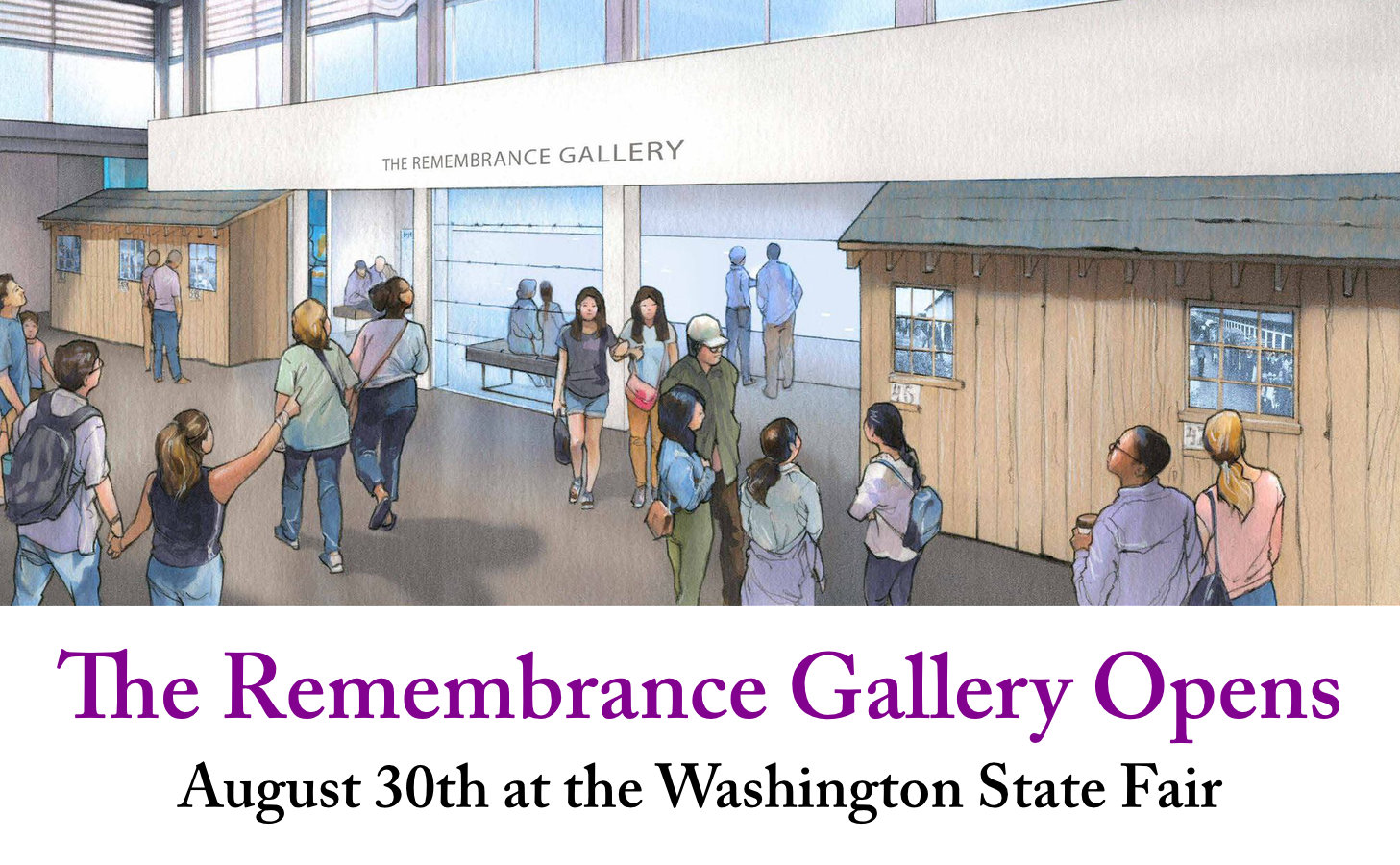 Rendering of Remembrance Gallery