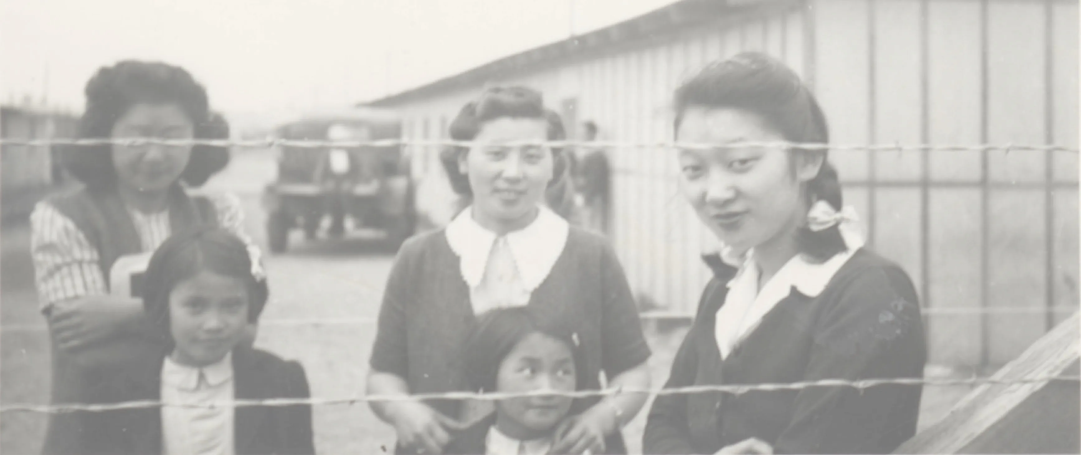 Behind Barbed Wire, Courtesy of the Tokuda Family Collection, Densho.org